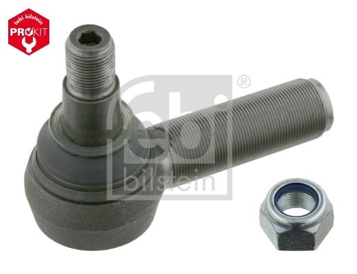 FEBI BILSTEIN Cone Size 25 mm, Front Axle Right, with self-locking nut Cone Size: 25mm Tie rod end 26010 buy