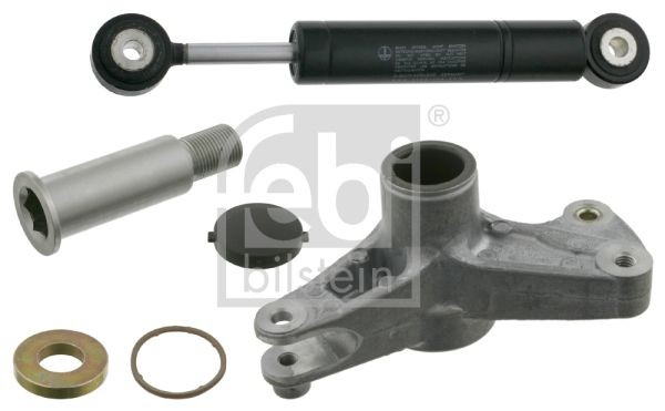 26070 Tensioner Lever, v-ribbed belt 26070 FEBI BILSTEIN with attachment material