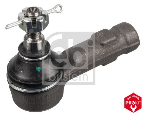 FEBI BILSTEIN 26186 Track rod end Bosch-Mahle Turbo NEW, Front Axle Left, Front Axle Right, with crown nut