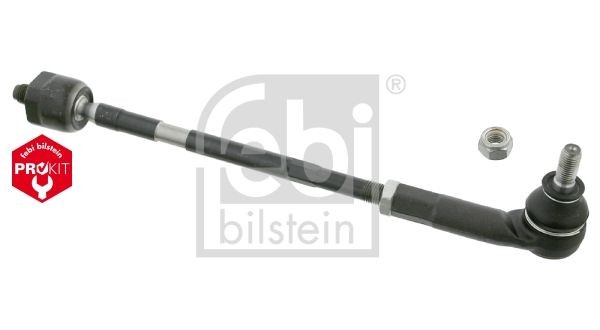 FEBI BILSTEIN 26254 Rod Assembly Front Axle Right, with lock nuts, Bosch-Mahle Turbo NEW