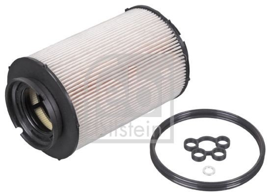 FEBI BILSTEIN Filter Insert, with seal ring Height: 142mm Inline fuel filter 26566 buy