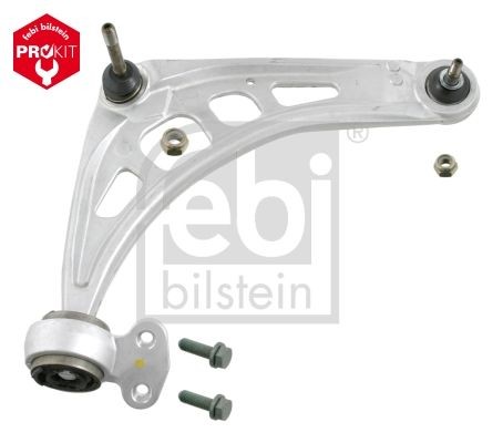 FEBI BILSTEIN 26656 Suspension arm Bosch-Mahle Turbo NEW, with attachment material, with holder, with ball joint, with bearing(s), Front Axle Right, Lower, Control Arm, Aluminium