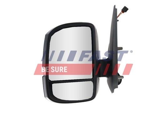 FAST Left, black, Electric, Heatable, Short mirror arm Side mirror FT88372 buy