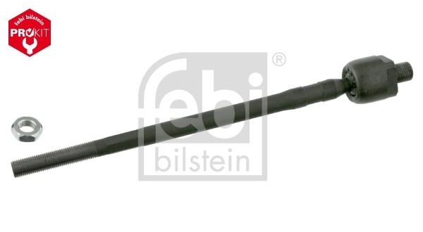 26999 FEBI BILSTEIN Inner track rod end MAZDA Front Axle Left, 295 mm, Bosch-Mahle Turbo NEW, with lock nut