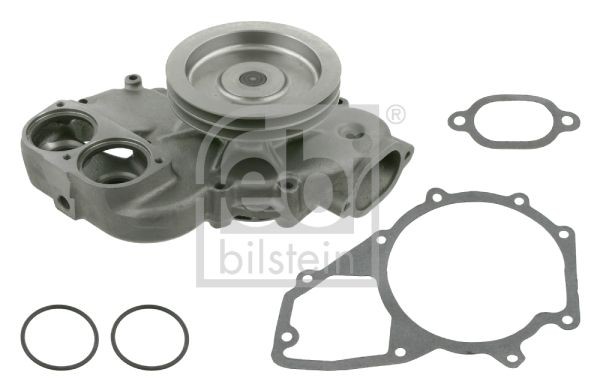 FEBI BILSTEIN Grey Cast Iron, with belt pulley, with gaskets/seals, Grey Cast Iron Water pumps 27187 buy
