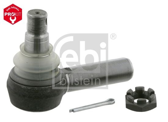 FEBI BILSTEIN Cone Size 30 mm, Front Axle Left, Front Axle Right, with crown nut Cone Size: 30mm, Thread Type: with right-hand thread Tie rod end 27207 buy