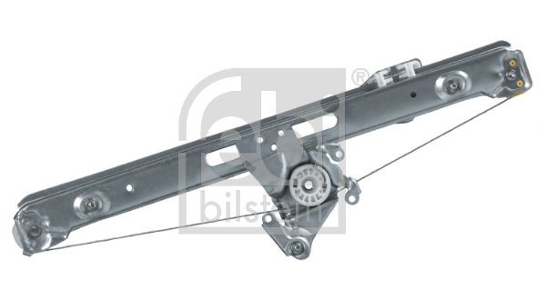 27393 FEBI BILSTEIN Window mechanism BMW Right Rear, Operating Mode: Electric, without electric motor