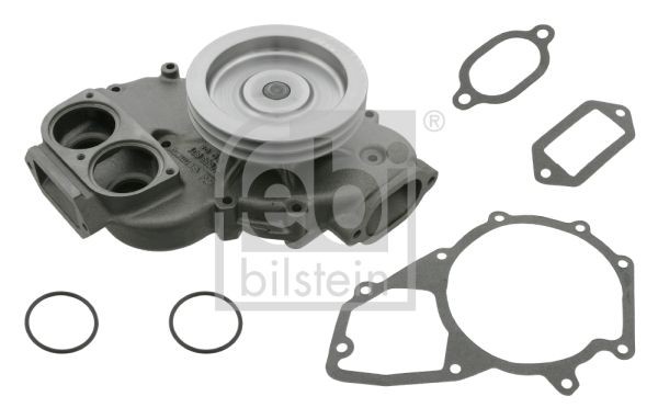 FEBI BILSTEIN Grey Cast Iron, with belt pulley, with gaskets/seals, Grey Cast Iron Water pumps 27688 buy