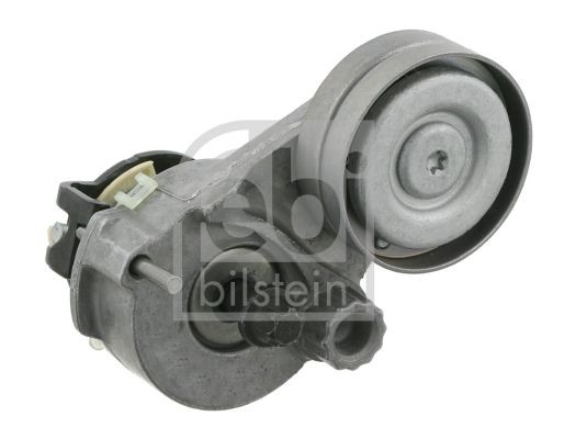 Opel CORSA Belt tensioner, v-ribbed belt 1884284 FEBI BILSTEIN 27818 online buy