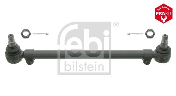 FEBI BILSTEIN 27845 Centre Rod Assembly from 1st idler arm to the 2nd idler arm, with crown nut and split pin, with crown nut, Bosch-Mahle Turbo NEW