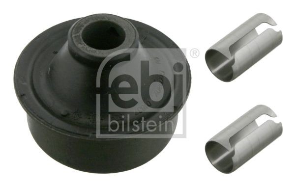 FEBI BILSTEIN with mounting sleeves, Front Axle Left, Lower, Rear, Front Axle Right, Elastomer Arm Bush 28100 buy