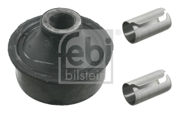 FEBI BILSTEIN with mounting sleeves, Front Axle Left, Lower, Rear, Front Axle Right, Elastomer Arm Bush 28101 buy