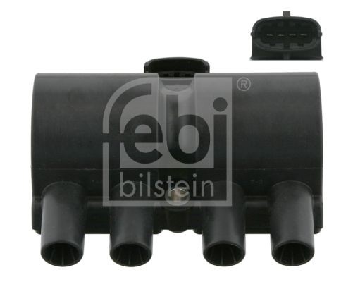 FEBI BILSTEIN 28148 Ignition coil Number of connectors: 4, 4 Spark