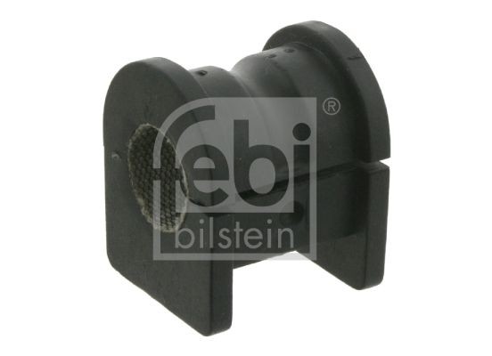 28281 Stabiliser mounting 28281 FEBI BILSTEIN Front Axle, Rubber, Rubber with fabric lining, 19,5 mm