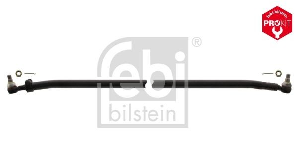 FEBI BILSTEIN Front Axle, with crown nut, Bosch-Mahle Turbo NEW Cone Size: 30mm, Length: 1680mm Tie Rod 28456 buy