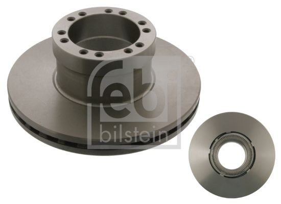FEBI BILSTEIN Front Axle, 330x34mm, 12x138, internally vented, Coated Ø: 330mm, Num. of holes: 12, Brake Disc Thickness: 34mm Brake rotor 29156 buy