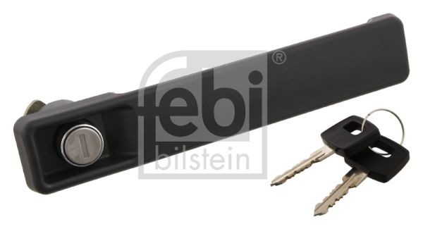 FEBI BILSTEIN Left, Right, with lock barrel, with two keys, black Door Handle 29184 buy