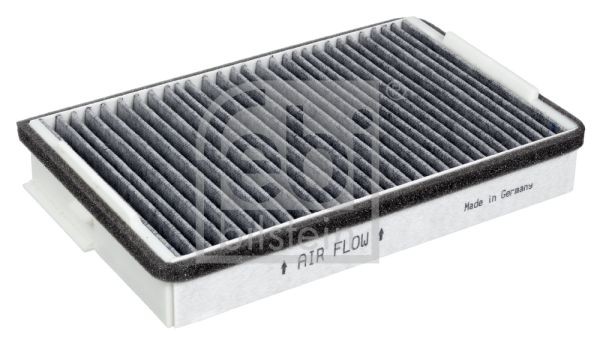 FEBI BILSTEIN Activated Carbon Filter, 260 mm x 155 mm x 40 mm Width: 155mm, Height: 40mm, Length: 260mm Cabin filter 29836 buy