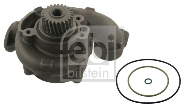 FEBI BILSTEIN Number of Teeth: 24, Grey Cast Iron, with gaskets/seals, with gear, Plastic Water pumps 30678 buy