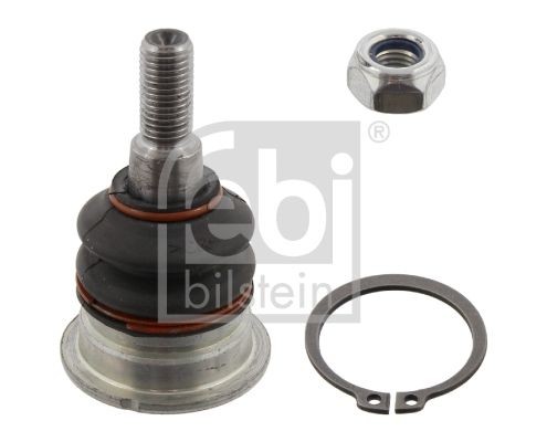 FEBI BILSTEIN 30863 Ball Joint Upper, Front Axle Left, Front Axle Right, with self-locking nut, with retaining ring, 15mm, for control arm