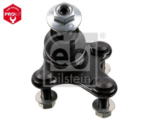 FEBI BILSTEIN 31485 Ball Joint Front Axle Left, Lower, with self-locking nut, with nut, Bosch-Mahle Turbo NEW, for control arm