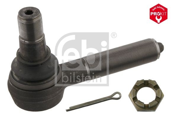 FEBI BILSTEIN Cone Size 32 mm, Bosch-Mahle Turbo NEW, Front Axle Left, with crown nut Cone Size: 32mm, Thread Type: with right-hand thread Tie rod end 32234 buy