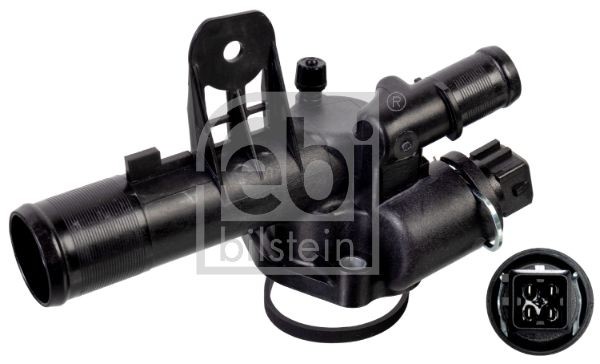 FEBI BILSTEIN 32445 Engine thermostat Opening Temperature: 83°C, with seal, Plastic, with housing