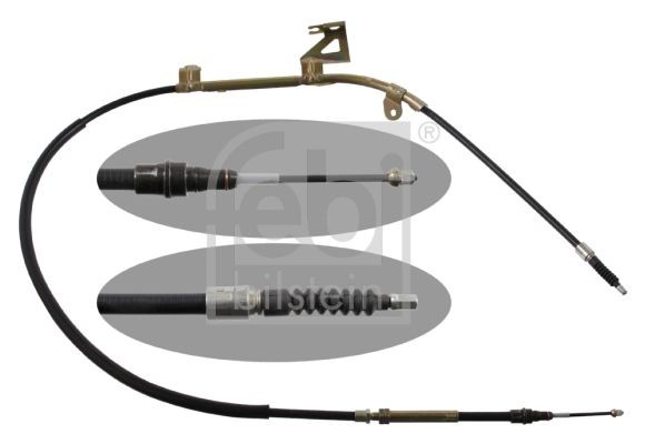 FEBI BILSTEIN Right Rear, 1900mm Cable, parking brake 32463 buy