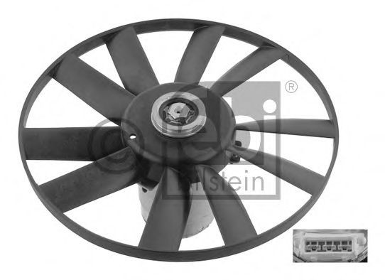 FEBI BILSTEIN Ø: 303 mm, 250, 80W, Electric Cooling Fan 32631 buy