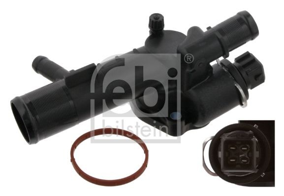 FEBI BILSTEIN 32650 Engine thermostat Opening Temperature: 89°C, with seal, with housing