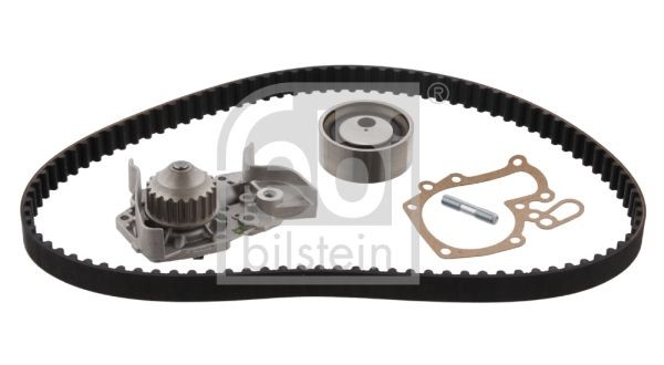 Renault CLIO Water pump and timing belt kit 1888687 FEBI BILSTEIN 32733 online buy