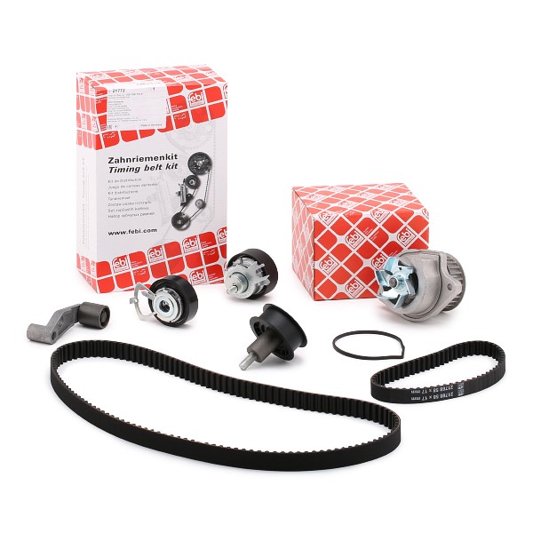 FEBI BILSTEIN 32737 Water pump + timing belt kit VW Polo Mk4 1.4 BiFuel 82 hp Petrol/Liquified Petroleum Gas (LPG) 2007 price