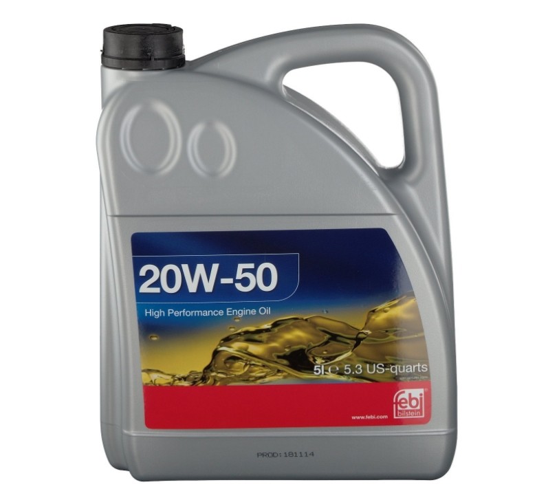 Buy Motor oil FEBI BILSTEIN petrol 32922 20W-50, 5l, Mineral Oil