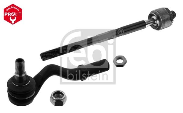 FEBI BILSTEIN Front Axle Left, with self-locking nut, without taper plug, Bosch-Mahle Turbo NEW Length: 258mm Tie Rod 33014 buy