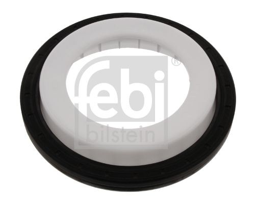FEBI BILSTEIN with mounting sleeve, frontal sided, ACM (Polyacrylate), PTFE (polytetrafluoroethylene) Inner Diameter: 115mm Shaft seal, crankshaft 33143 buy
