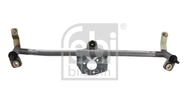 Wiper motor linkage FEBI BILSTEIN for left-hand drive vehicles, without electric motor - 33479