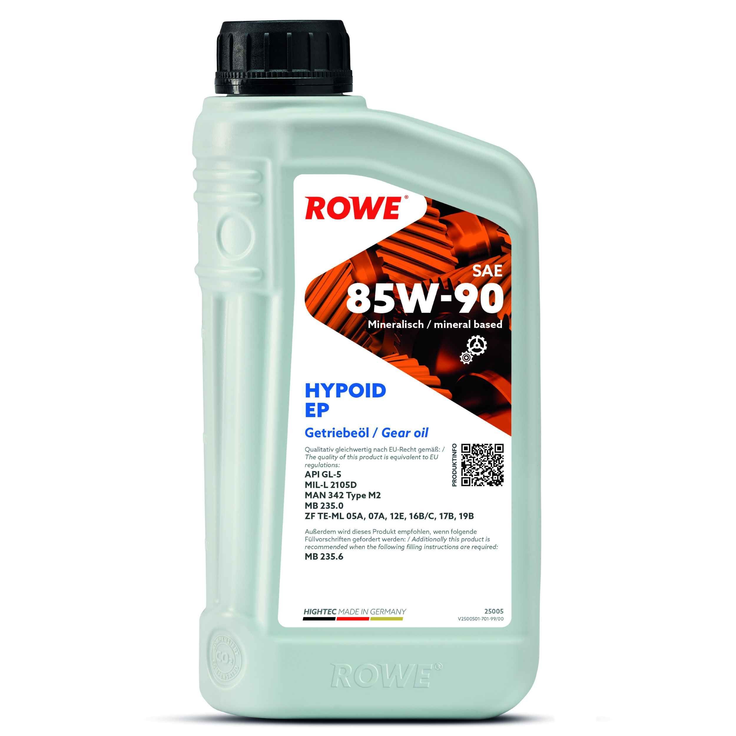 Great value for money - ROWE Axle Gear Oil 25005-0010-99