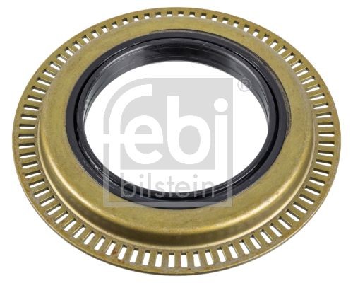 FEBI BILSTEIN Front Axle, with ABS sensor ring Shaft Seal, wheel hub 33968 buy