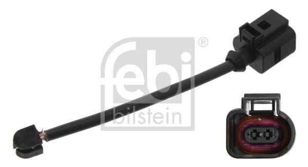 FEBI BILSTEIN Rear Axle Left, Rear Axle Right Length: 140mm Warning contact, brake pad wear 34498 buy