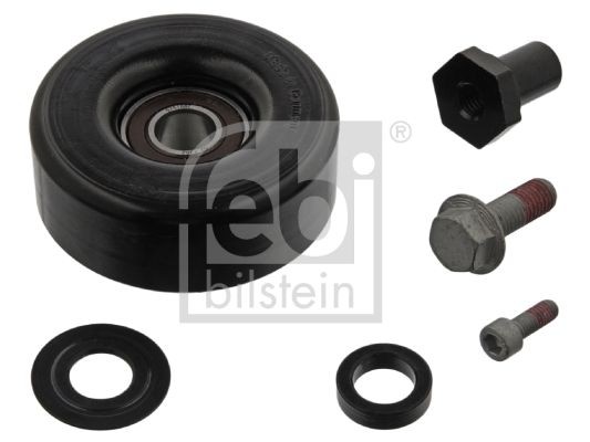 FEBI BILSTEIN 34538 Deflection / Guide Pulley, v-ribbed belt PORSCHE experience and price