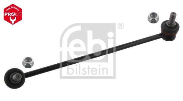 FEBI BILSTEIN Front Axle Right, 322mm, M12 x 1,25 , Bosch-Mahle Turbo NEW, with self-locking nut, Steel , black Length: 322mm Drop link 34658 buy