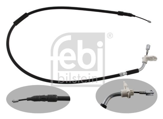 FEBI BILSTEIN 34909 Hand brake cable Right Rear, 1215mm