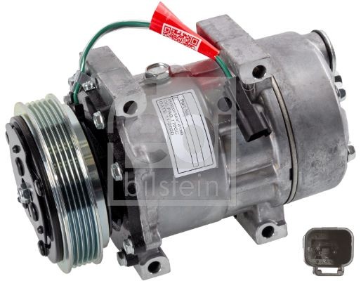 FEBI BILSTEIN 35389 Klimakompressor für RENAULT TRUCKS Kerax LKW in Original Qualität