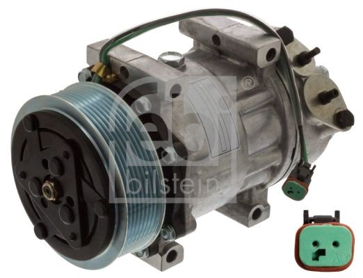 FEBI BILSTEIN 35390 Klimakompressor für SCANIA P,G,R,T - series LKW in Original Qualität
