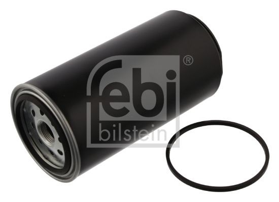 FEBI BILSTEIN with water separator, Spin-on Filter, with seal ring Height: 216,8mm Inline fuel filter 35394 buy