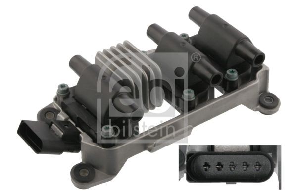 FEBI BILSTEIN 36177 Ignition coil Number of connectors: 5