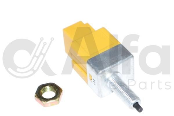 Brake stop lamp switch Alfa e-Parts 4-pin connector, with setting nut - AF00617