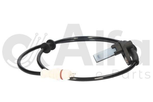 Alfa e-Parts Rear Axle Right, 2-pin connector, 680mm, 770mm, 12V, white, black Length: 770mm, Number of pins: 2-pin connector Sensor, wheel speed AF01464 buy