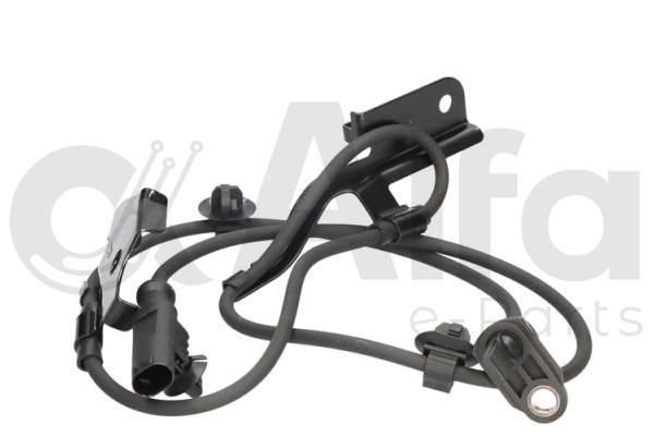 Alfa e-Parts Front Axle Right, Hall Sensor, 2-pin connector, 108mm, black, black Length: 108mm, Number of pins: 2-pin connector Sensor, wheel speed AF05032 buy