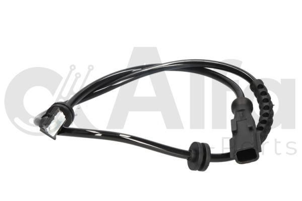 Alfa e-Parts Rear Axle both sides, Active sensor, 2-pin connector, 630mm, 685mm, black, black Length: 685mm, Number of pins: 2-pin connector Sensor, wheel speed AF05523 buy